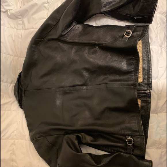 Joslyn Clarke leather moto jacket - Picture 3 of 8